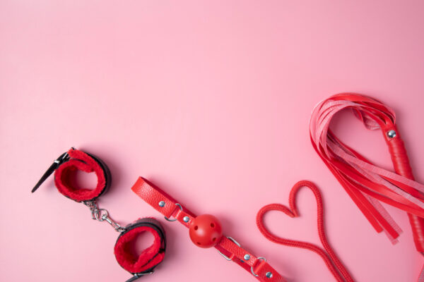 BDSM collar and leash