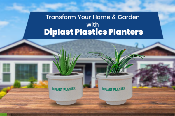 Transform Your Home & Garden with Diplast Plastics Planters plastic planter