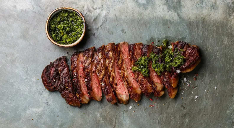 Bavette steak in Fulham