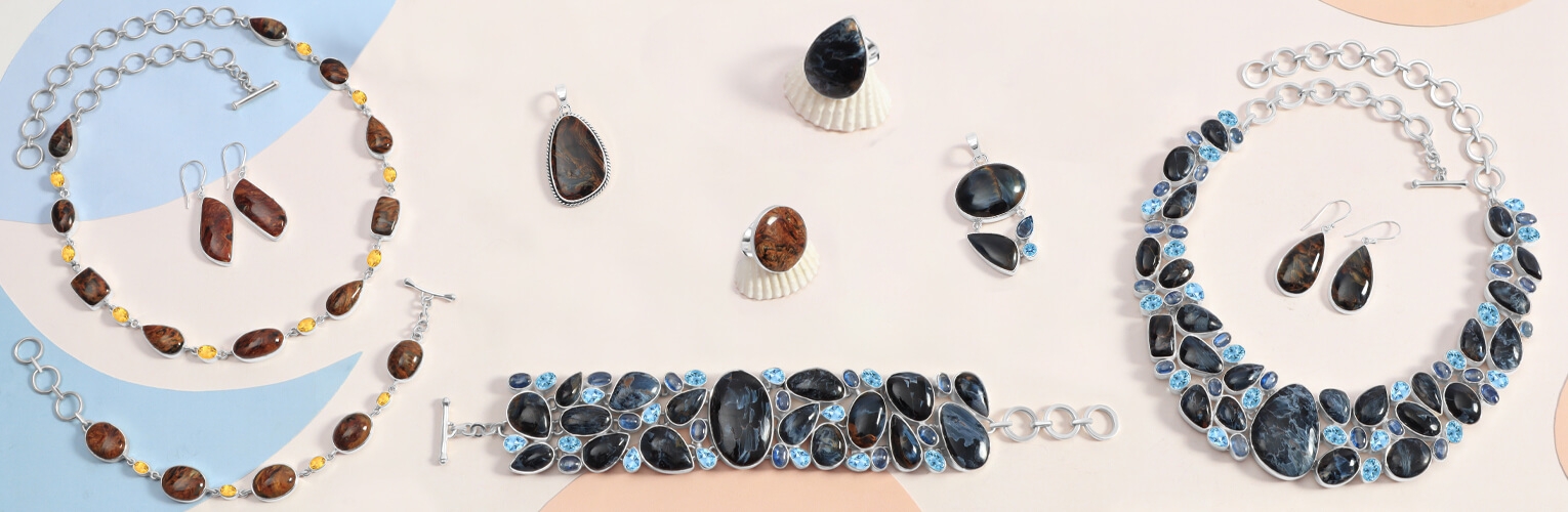 Pietersite Jewelry: Raw Energy Wrapped in Elegance