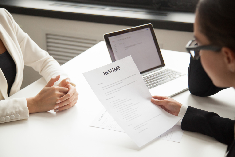 fifo resume example