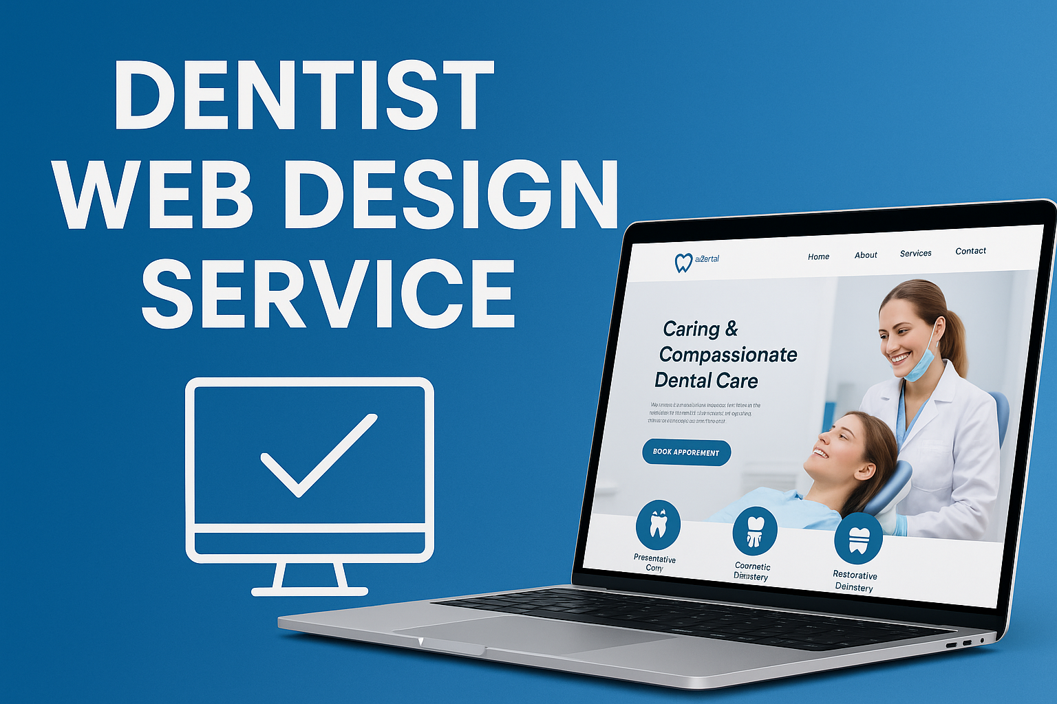 dentist web design service, dentist web design, dentist web design Canada