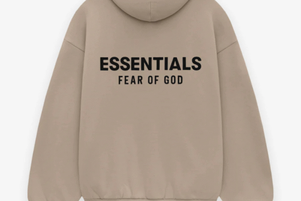 Essentials Hoodie The Art of Minimal Living, Worn Essentials Hoodie