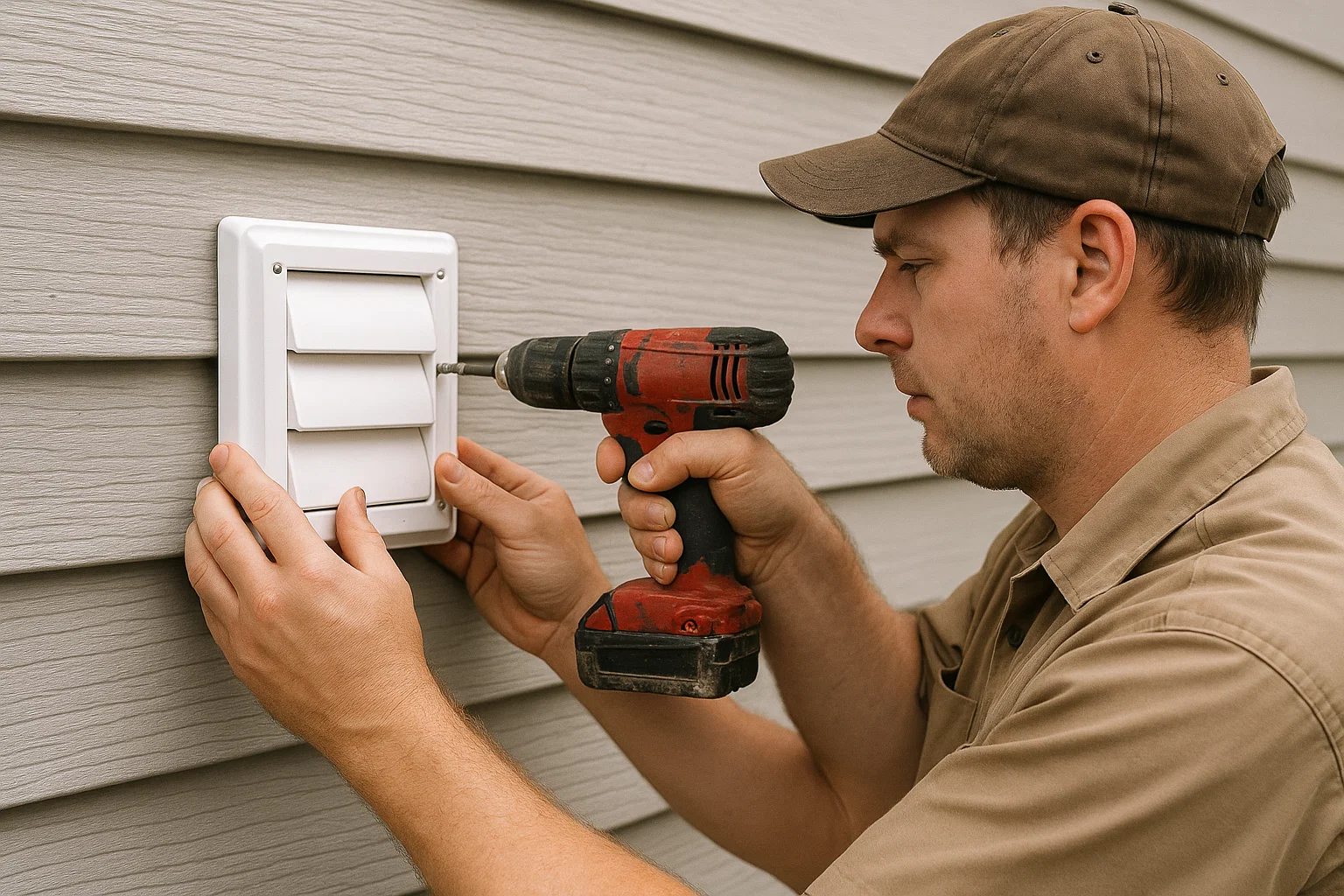 Dryer Vent Cover Replacement