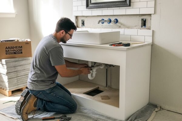 How Can I Maximize Space During a Bathroom Sink Remodel in Anaheim? bathroom sink remodel