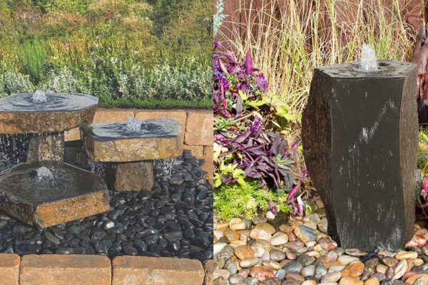 Why is a Basalt Column Fountain a Great Addition to Your Herb Garden?