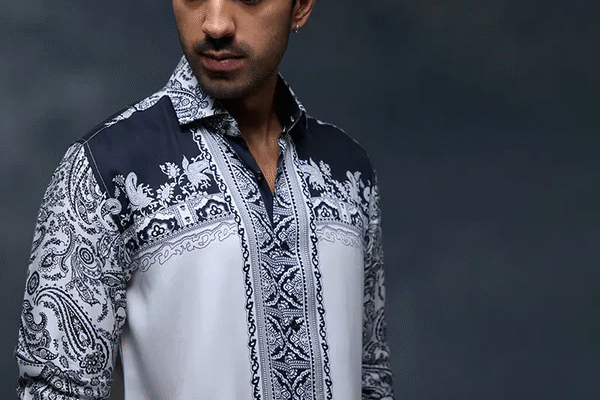 printed shirts for men full sleeve
