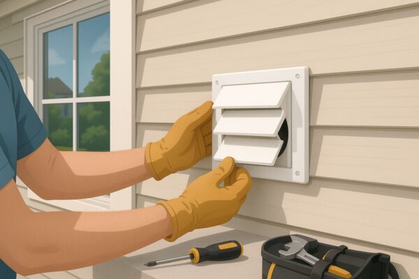 Dryer Vent Cover Replacement