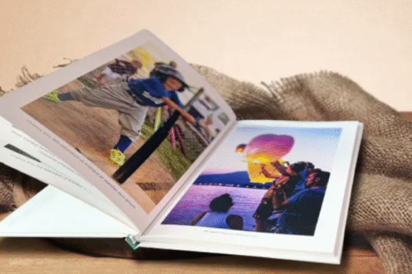 custom photo album book