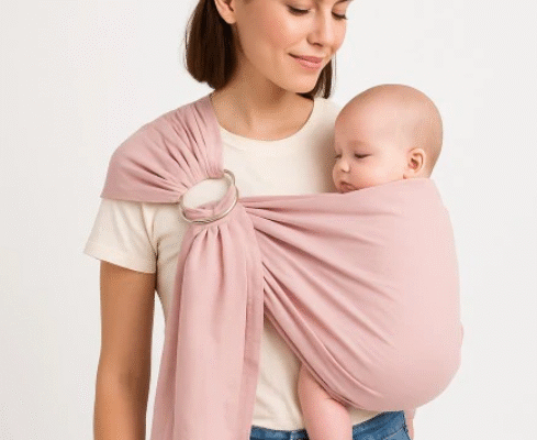 Cotton Baby Sling: Comfortable & Safe Babywearing for New Parents