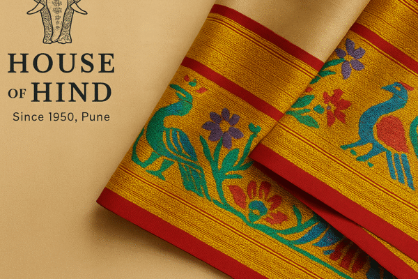 House of Hind’s Paithani Sarees: A Bridge Between Tradition, Art and International Design