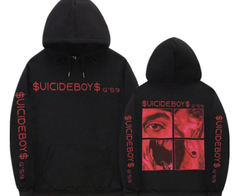 Suicideboys Rapper Graphic Print Hoodie
