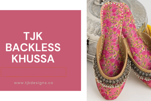 Step into Style: The Charm of Backless Khussa for Women