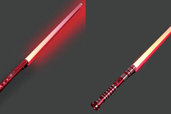 red and black lightsaber