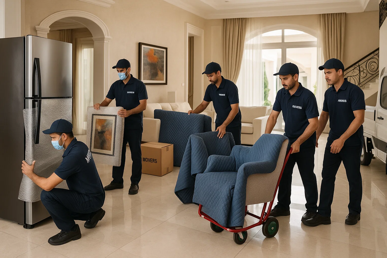 Villa movers and packers in Abu Dhabi