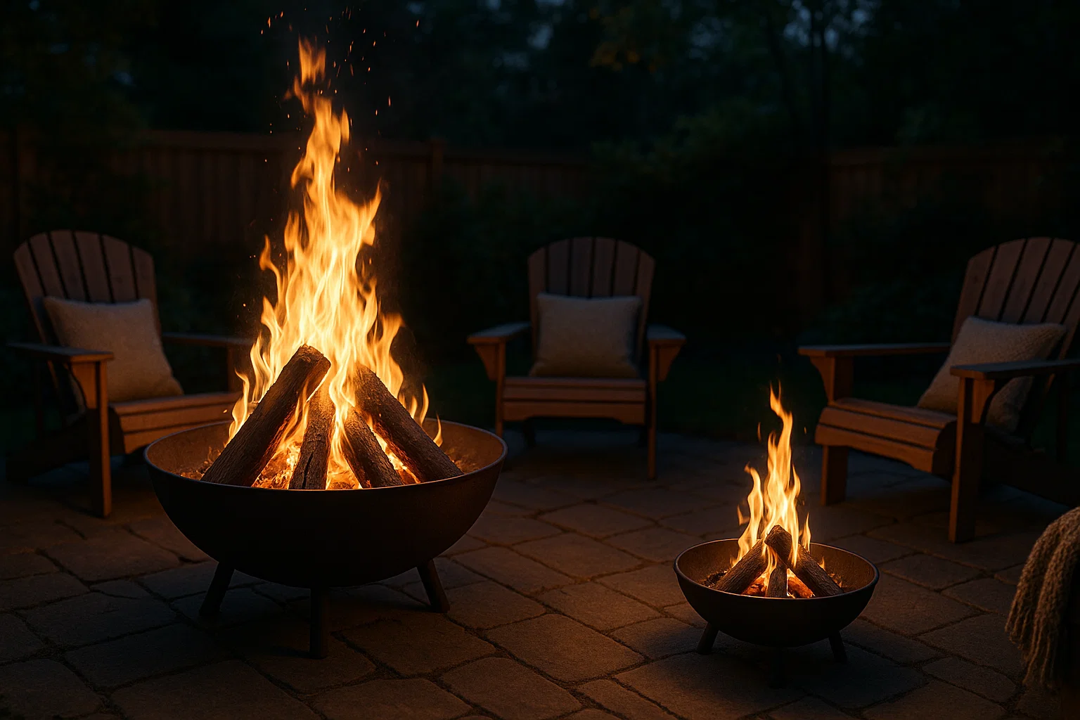 large firepit